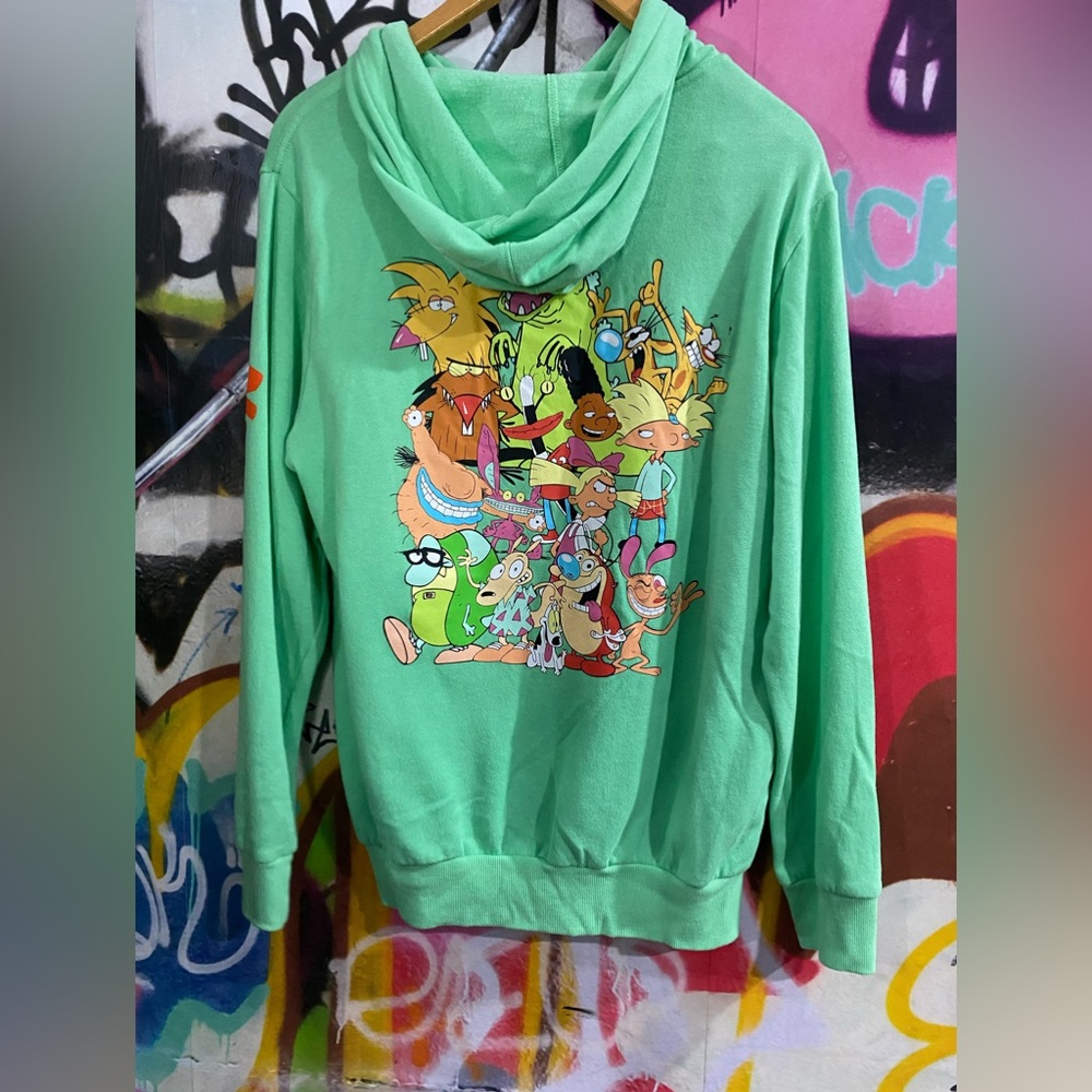 Slime green, Nickelodeon sweatshirt size M